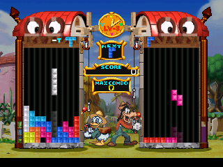 Magical Tetris Challenge (Europe) In game screenshot